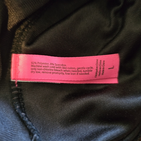 Betsey Johnson Black Velvet Women's Top - Picture 9 of 11